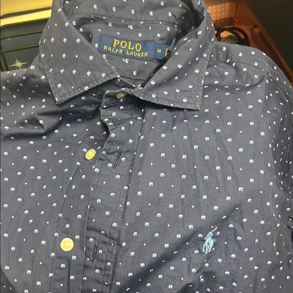 Polo by Ralph Lauren Blue Casual Button Down Shirt